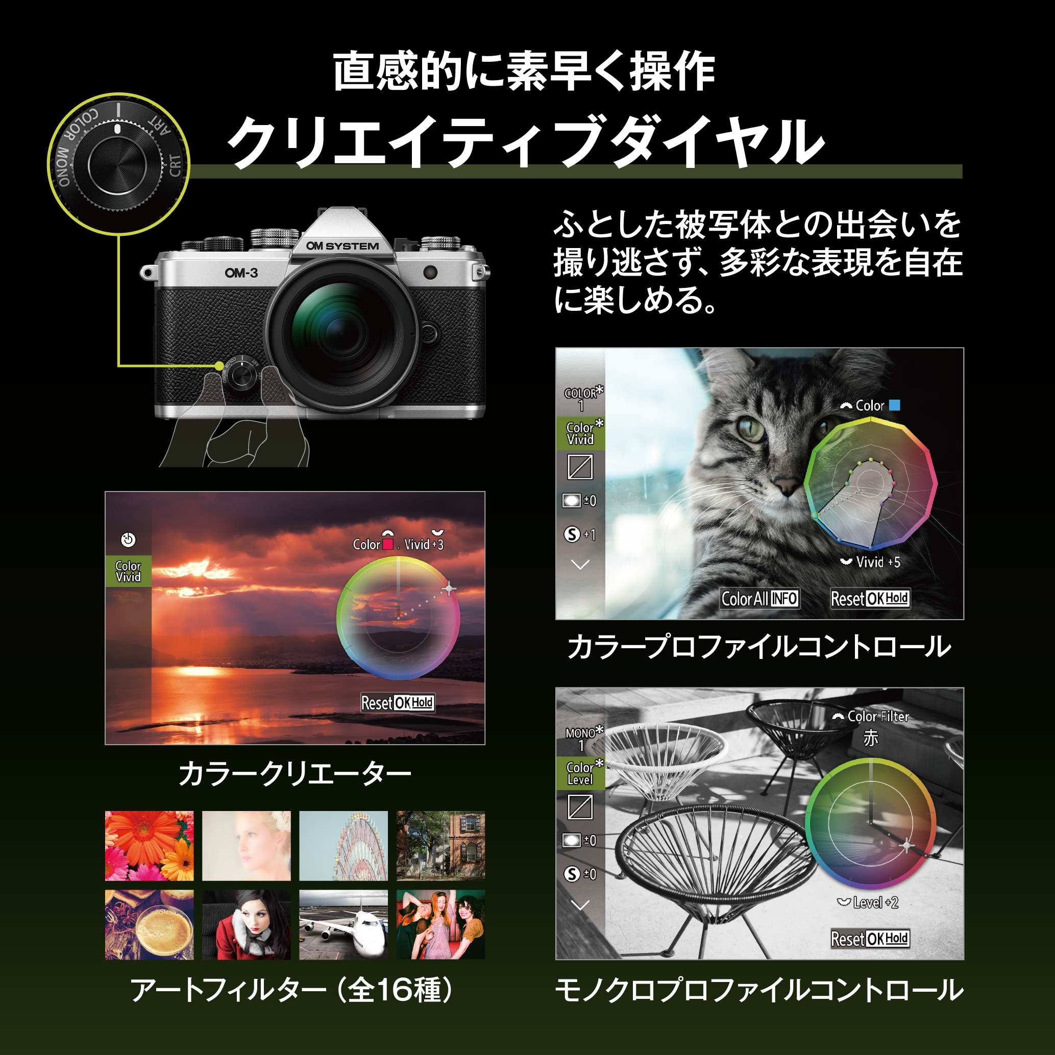 楽天市場】OM-3 ボディー 3年保証 ミラーレス一眼カメラ ミラー
