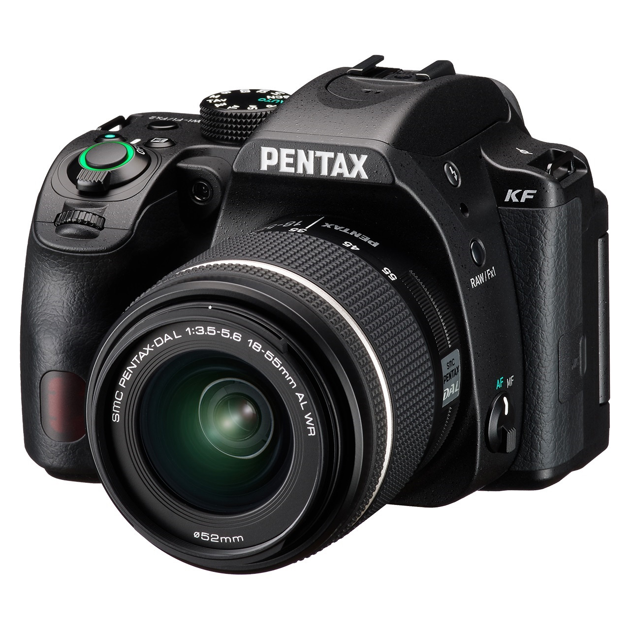 PENTAX KF DAL18-55WR�����Y�L�b�g �u���b�N �f�W�^����჌�t�J����