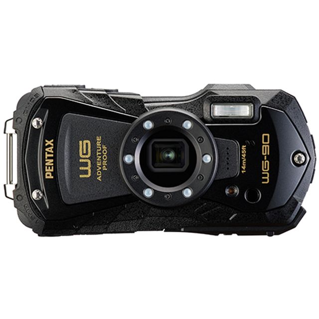 PENTAX WG-90 ブラック 防水コンパクトデジタルカメラ