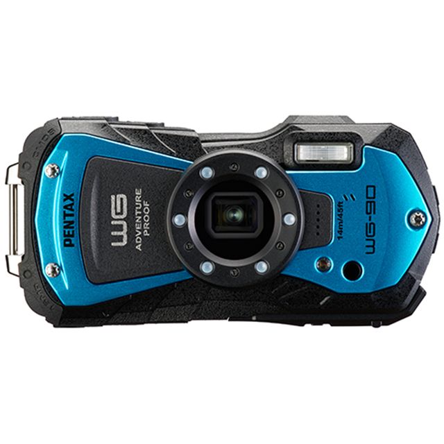 PENTAX WG-90 ブルー 防水コンパクトデジタルカメラ