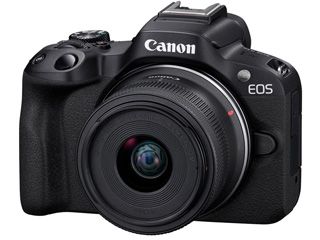 EOS R50・RF-S18-45 IS STMレンズキット ブラック ミラーレスカメラ
