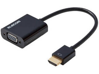 HDMI�pVGA�ϊ��A�_�v�^ �u���b�N AD-HDMIVGABK2