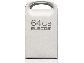 USBメモリ/USB3.2(Gen1)対応/超小型/64GB/シルバー MF-SU3A064GSV