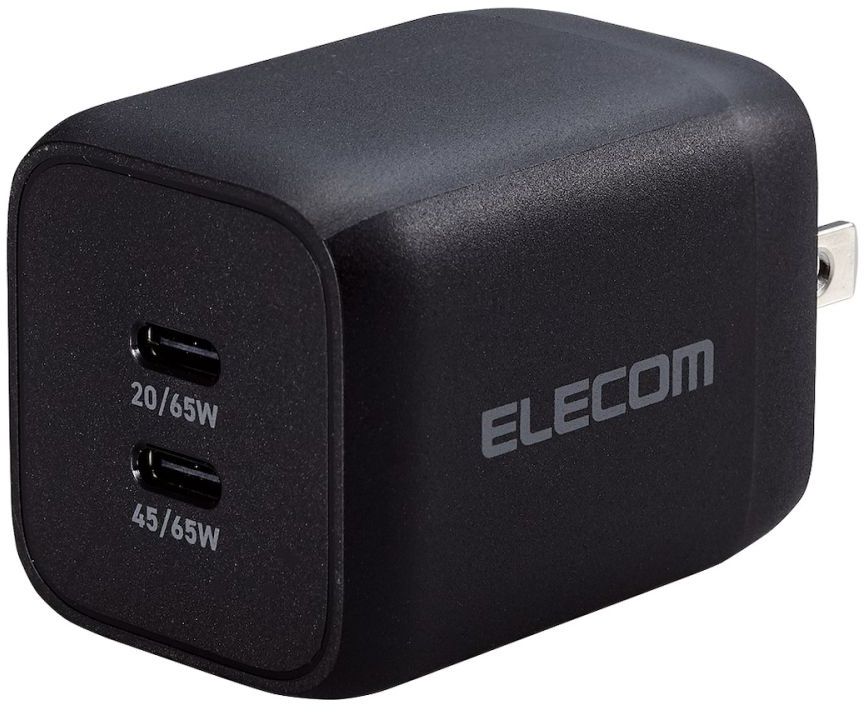 m[gPCpACA_v^[/USB PDΉ/PPSΉ/Quick Charge 3.0Ή/65W/USB-C2|[g ACDC-PD4365BK