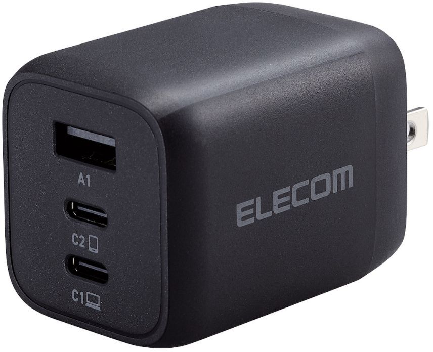 m[gPCpACA_v^[ PDΉ PPSΉ 65W USB-C×2|[g USB-A×1|[g ACDC-PD4465BK ubN