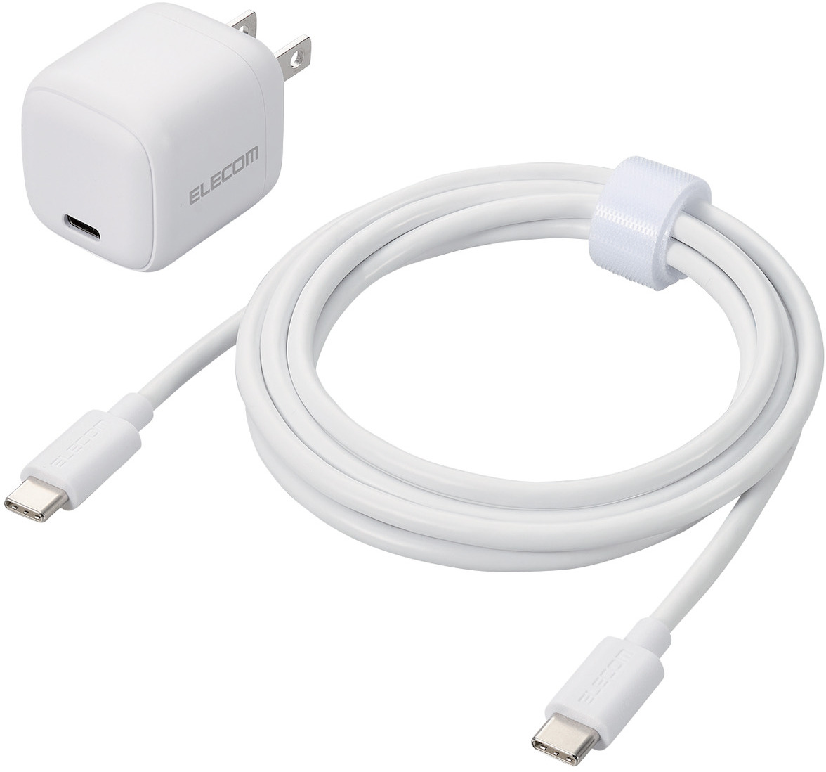 �X�}�z�E�^�u���b�g�pAC�[�d��/USB PD/30W/USB-C1�|�[�g/C-C�P�[�u���t��/1.5m/�z���C�g MPA-ACCP8130WH