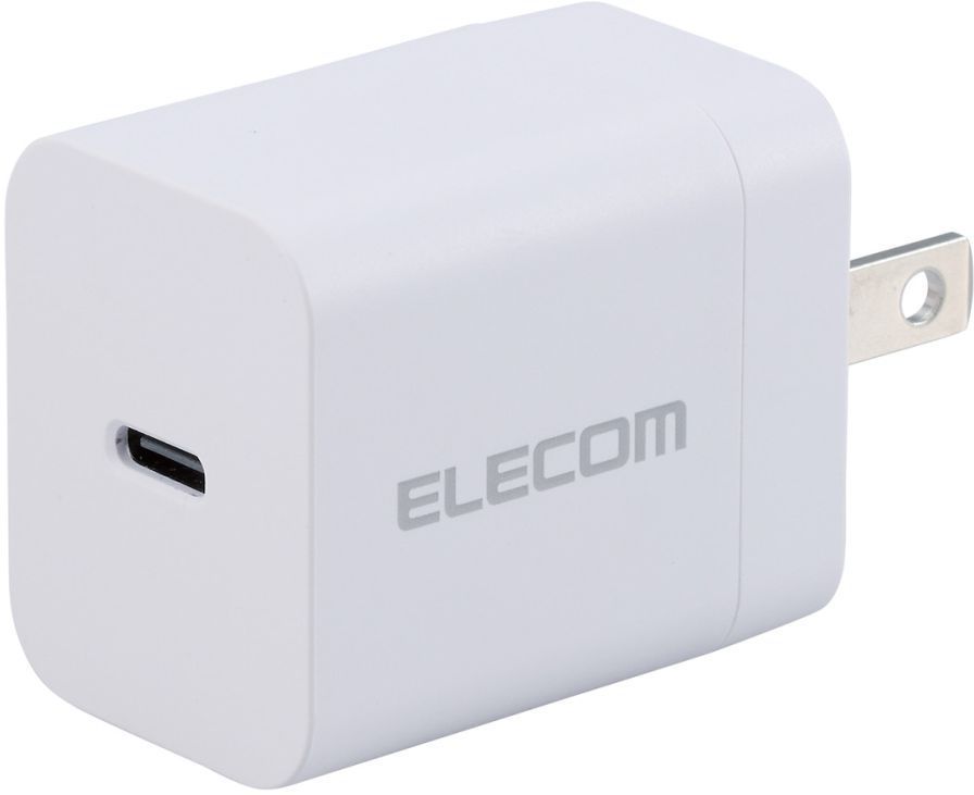 スマホ・タブレット用AC充電器/USB Power Delivery/20W/USB-C1ポート/ホワイト MPA-ACCP6820WH