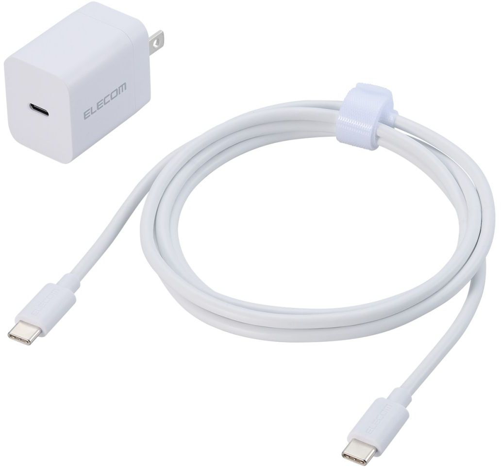 �X�}�z�E�^�u���b�g�pAC�[�d��/USB PD/20W/USB-C1�|�[�g/C-C�P�[�u���t��/1.5m/�z���C�g MPA-ACCP7120WH