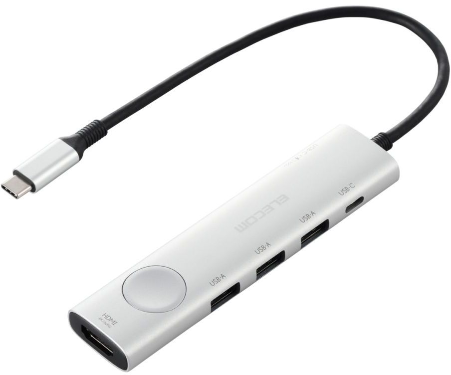 Type-ChbLOXe[V/USB PDΉ/USB-A×3/USB-C×2/HDMI(4K60Hz)/Vo[ DST-S060BPSV