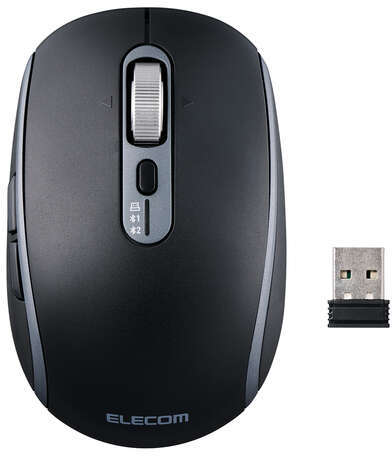 �}�E�X/Precisionist/����2.4GHz/Bluetooth/�[�d��/M�T�C�Y/�É�/�`���g�z�C�[���t/�u���b�N M-PN10MBMSBK
