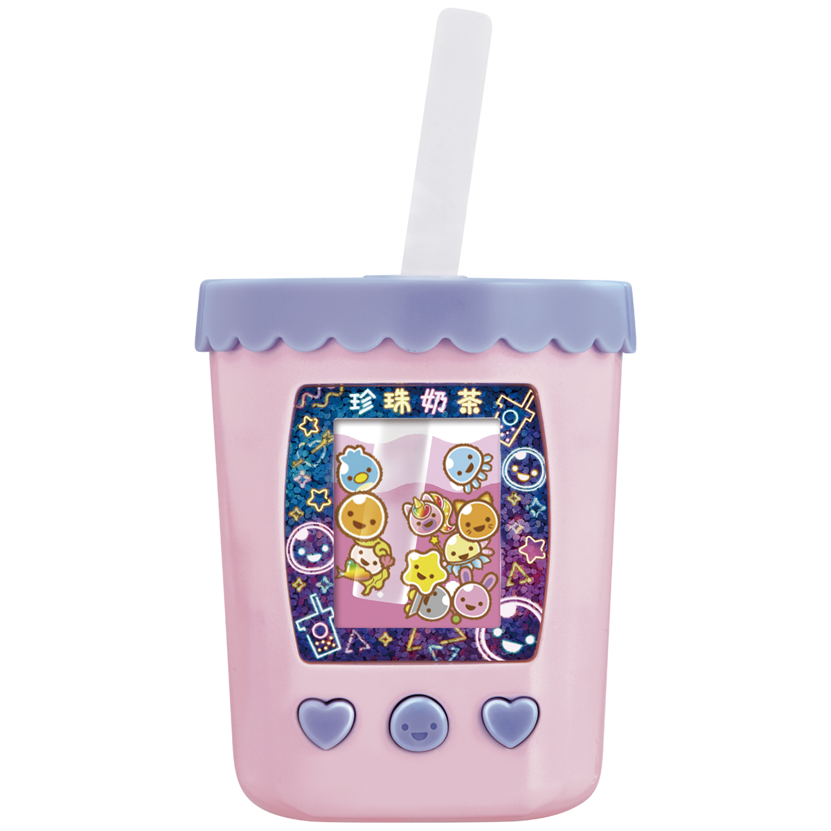 タニちゃん バンダイ まぜまぜミックス！ぷにタピちゃん ピーチミルクティー