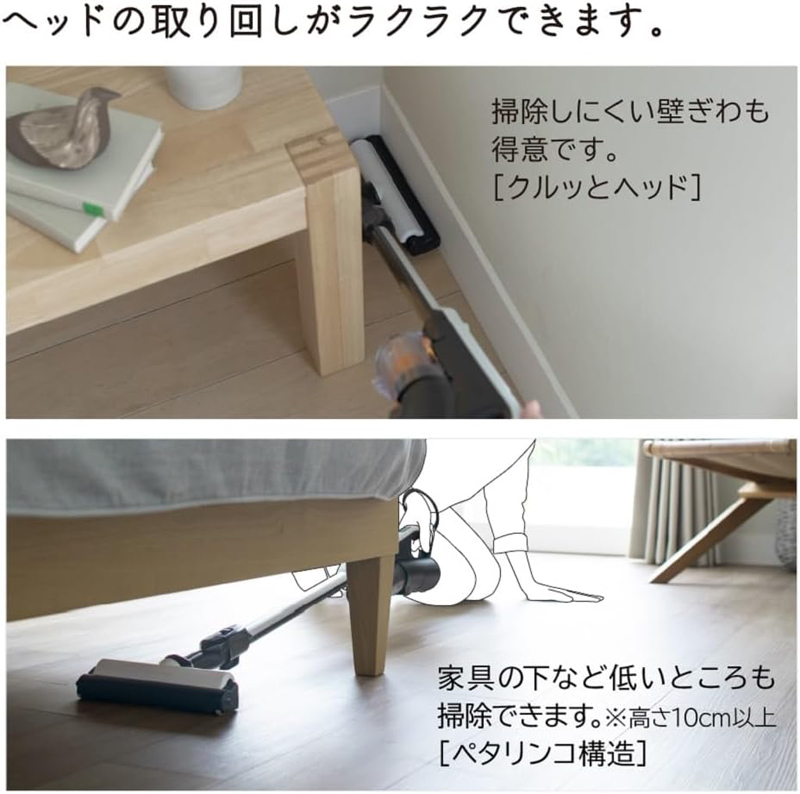 HITACHI すごかるスティック　コードレス　PV-BS1L W Amazon | 日立 掃除機 すごかるスティック コードレス スティック