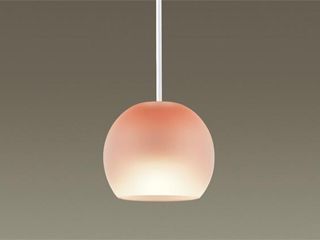 LGB16755 LE1　吊下型LED（電球色） 小型ペンダント 【ダクトタイプ】(透明つや消し・内面ピンク)