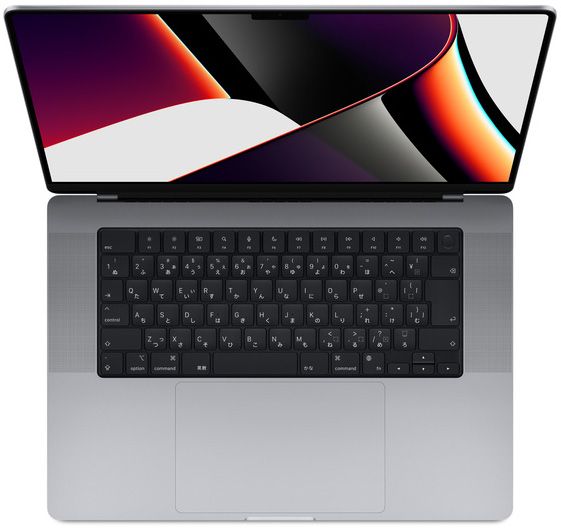 【Sランク】16インチMacBook Pro M1 Pro 10-Core CPU/16-Core GPU 512GB SSD FK183J/A Space Gray