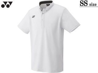 ユニセックス ゲームシャツ(フィットスタイル) SSサイズ ホワイト 10455-011