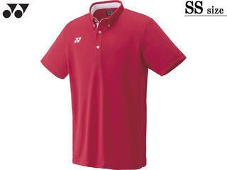 ユニセックス ゲームシャツ(フィットスタイル) SSサイズ サンセットレッド 10455-496