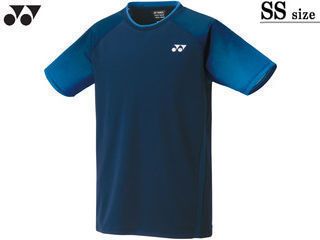 ユニセックス ゲームシャツ(フィットスタイル) SSサイズ ネイビーブルー 10469-019