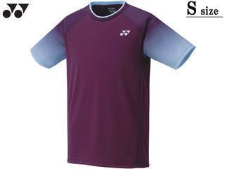 ユニセックス ゲームシャツ(フィットスタイル) Sサイズ ワイン 10469-021