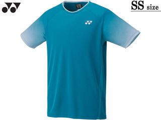 ユニセックス ゲームシャツ(フィットスタイル) SSサイズ ティールブルー 10469-817