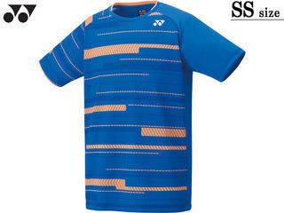 ユニセックス ゲームシャツ(フィットスタイル) SSサイズ ブラストブルー 10472-786