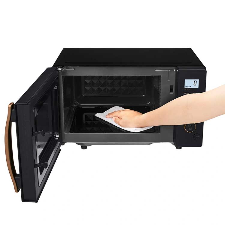 2ヶ月使用 SHARP 単機能レンジ RE-TS174-B 2025年製 中古 シャープ RE-TS174 単機能レンジ 17L ブラック系 RETS174 : ベスト電器