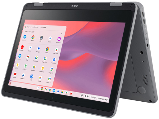 NEC タッチ対応11.6型ノートPC Chromebook Y4(N100/4GB/eMMC 32GB