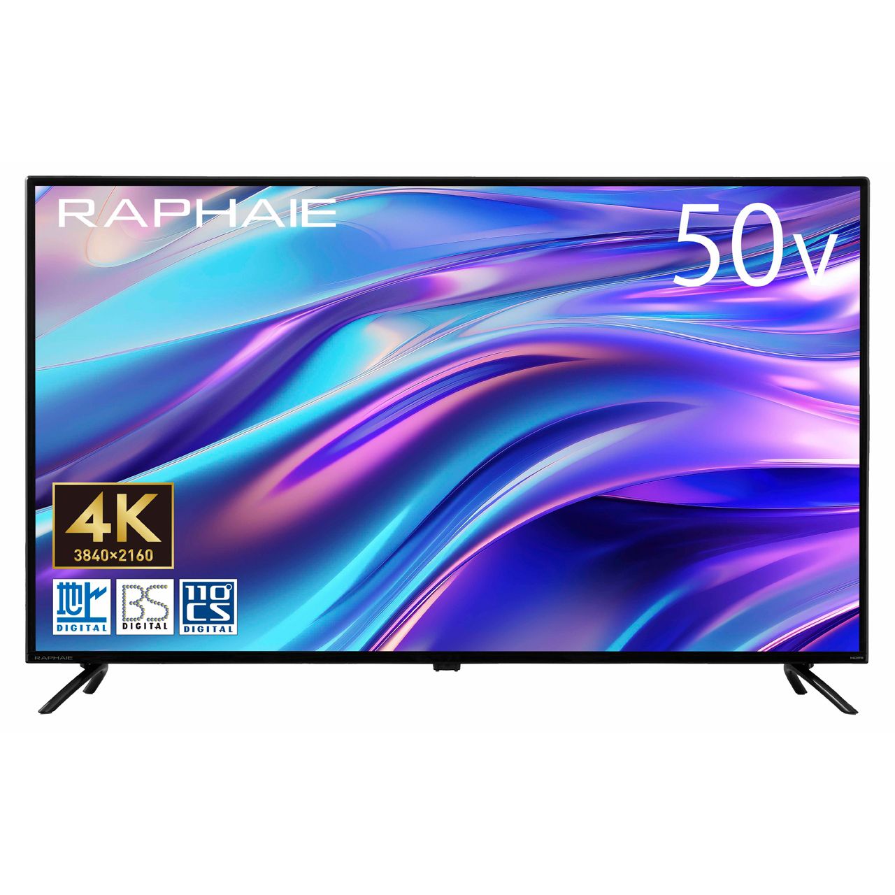 DOSHISHA ドウシシャ RL50RD02 50V型 4K 液晶テレビ RAPHAIE 