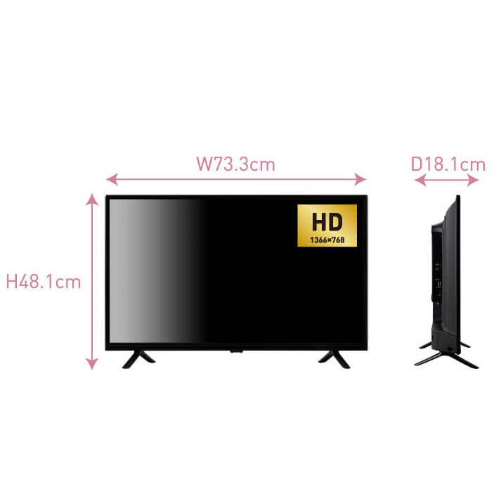 ORION オリオン OL32CD500C 32V型 ハイビジョン液晶テレビ 【OL32CD500