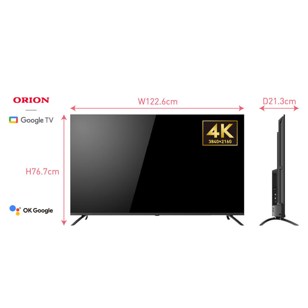 ORION オリオン OLS55RD10C 55V型 4K対応 GoogleTV搭載 スマートテレビ