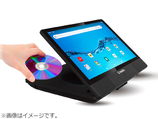10.1インチ Android搭載 タブレット DVDプレイヤー DVT101B UNITECH ユニテク DVT101B 10.1インチ Android搭載 タブレット
