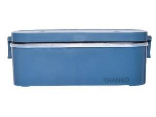 おひとりさま用超高速弁当箱炊飯器 TKFCLBRC-BL 藍