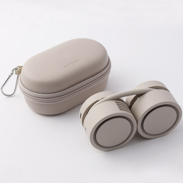 DANSOON Neck Band Fan Rolling �|�[�^�u����@ ���C�g�x�[�W�� DSN23089BG