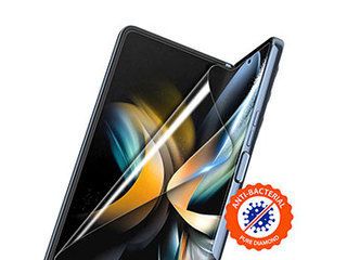 araree Galaxy Z Fold 4 全画面抗菌保護フィルム PURE DIAMOND(2枚入り) クリア AR24770GZFD3