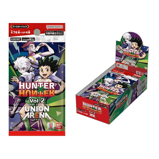 UNION ARENA エクストラブースター HUNTER×HUNTER EX01BT BOX