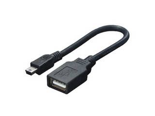 変換名人 miniUSB HOSTケーブル USB-M5H/CA20