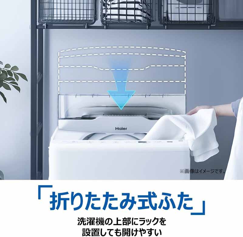 Haier ハイアール 洗濯機 6kg 縦型 全自動 JW-HS61D 高濃度スパイラル