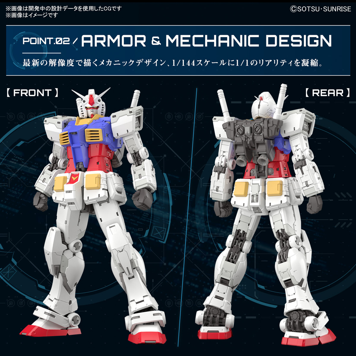 BANDAI SPIRITS バンダイスピリッツ RG 1/144 機動戦士ガンダム RX-78