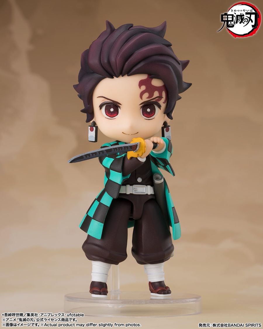 Figuarts mini 鬼滅の刃 竃門炭治郎 (煉獄杏寿郎の鍔の日輪刀ver.)