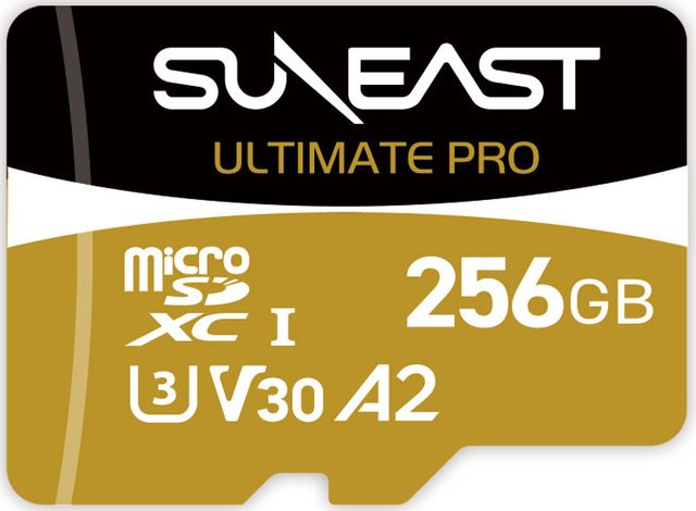 マイクロSDXCカード SUNEAST ULTIMATE PRO MicroSDカード 256GB SE-MSDU1256B185