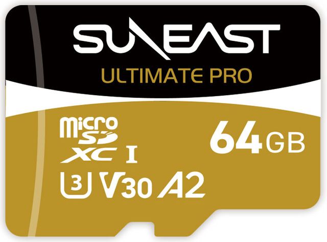 マイクロSDXCカード SUNEAST ULTIMATE PRO MicroSDカード 64GB SE-MSDU1064B185
