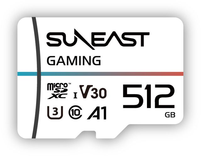 マイクロSDXCカード SUNEAST ULTIMATE PRO MicroSDカード GAMING 512GB SE-MSDU1512DGM