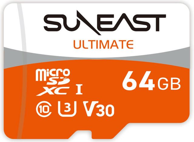 マイクロSDXCカード SUNEAST ULTIMATE MicroSDカード 64GB SE-MSDU1064E095