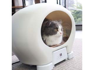 冷温ヒーター付きペットハウス アニマルカプセルホテル BR-PPH21W