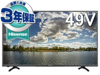 Hisense/ハイセンス 【納期未定】HJ49K3120 49型フルハイビジョンLED 