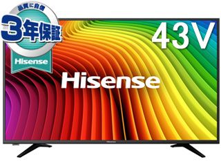 Hisense/ハイセンス 【まごころ配送】43A6100 43V型4K LED液晶テレビ 