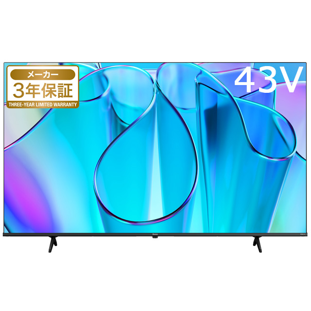 4K液晶テレビ E6Nシリーズ 43V型 43E6N ハイセンス（HISENSE） 4K液晶テレビ 43V型 3年保証 BS/CS 4K