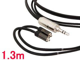 iHP-35M Plus�@3.5mm�X�e���I�~�j to MMCX�@1.3m