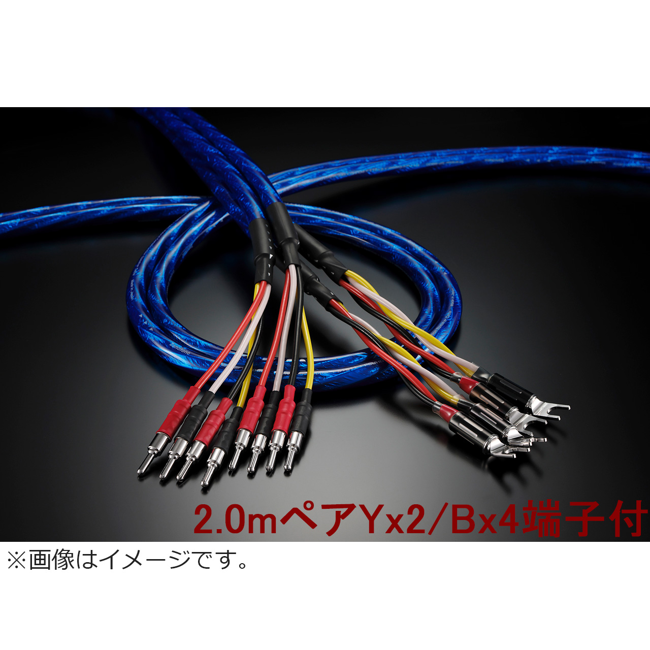 Zonotone ゾノトーン Granster SP-8800 2.0mペア Yx2/Bx4端子付 完成品