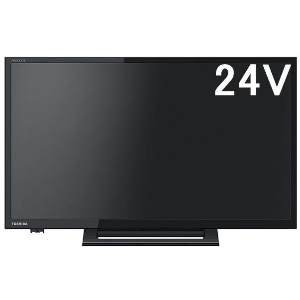 TOSHIBA 東芝 24S24 REGZA/レグザ 24V型ハイビジョンLED液晶テレビ 