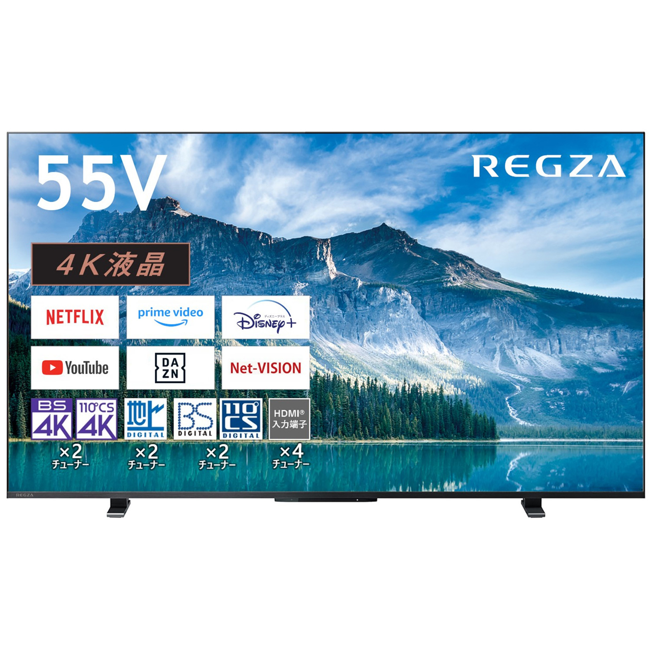 55M550M 55V�^ 4K�t�����O�U M550M series REGZA